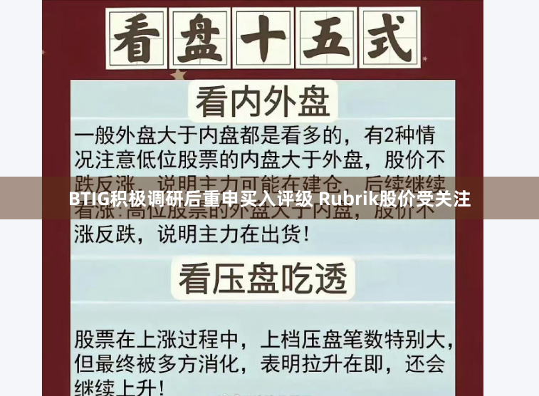 BTIG积极调研后重申买入评级 Rubrik股价受关注